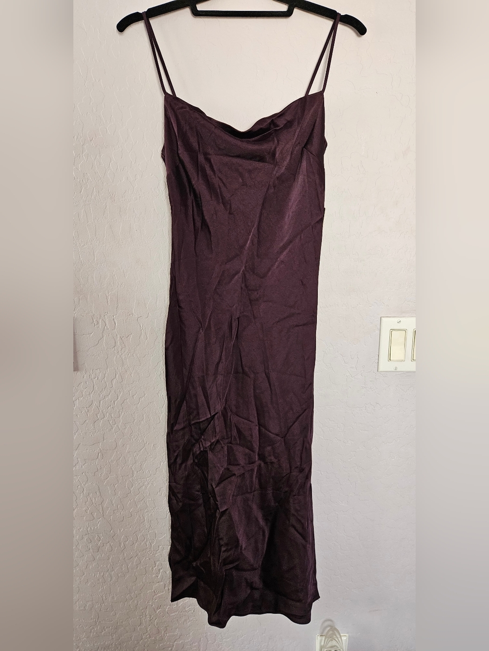 Express Plum Midi Dress